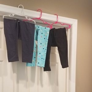 Three pair of jeggings